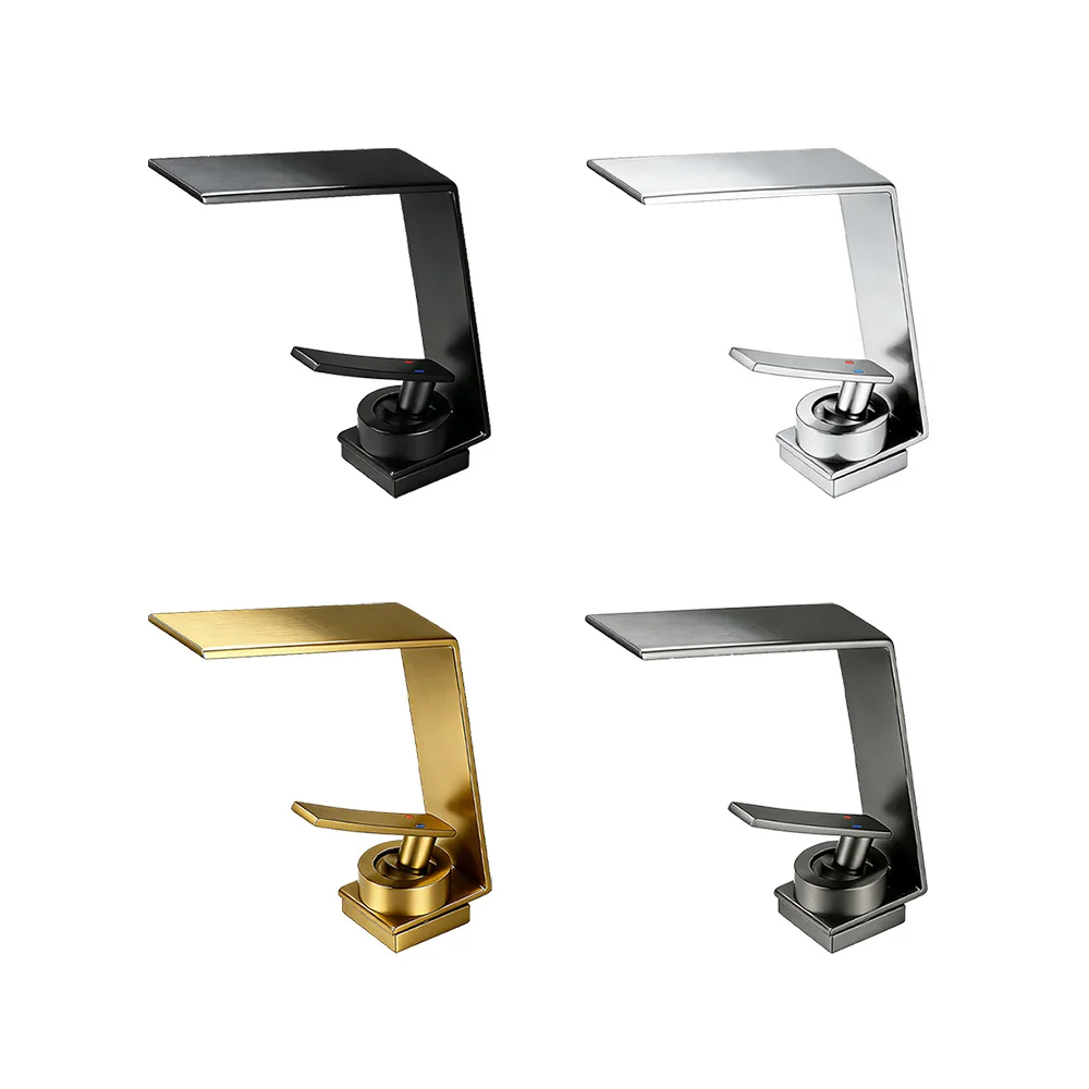 

Waterfall Faucet for Washbasin Bathroom Cabinet Home Vanity Premium Basin Mixer Tap