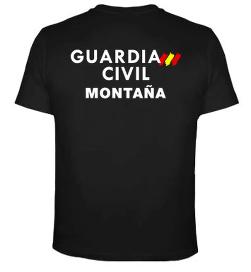 Spainsh Mountain Civil Guard MOD T-Shirt Summer Short Sleeve Casual 100% Cotton Men O-Neck Top Tees