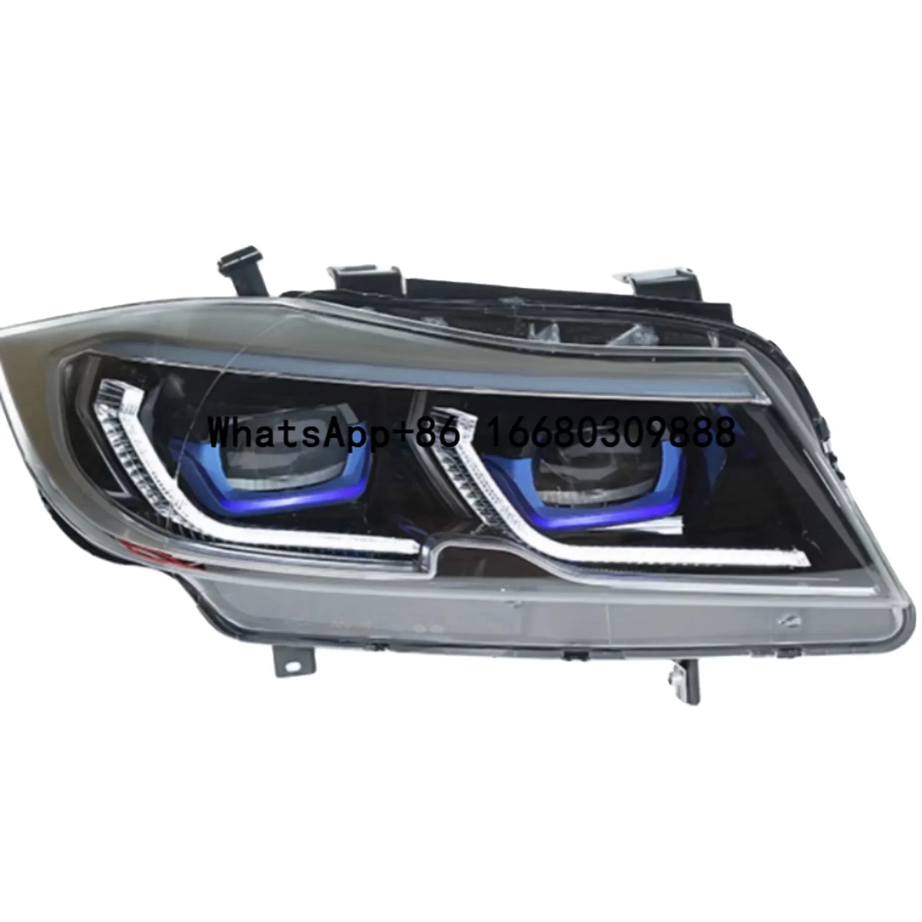 Headlights for  3-series E90 Headlights 2005-2012 Modified Double Lens LED Daily Running Light Streamer