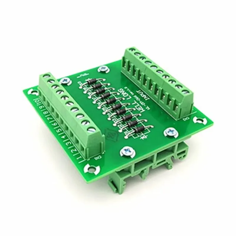 

Diode Protection Terminal Block IN4007 1A/1200V Diode Terminal Block.