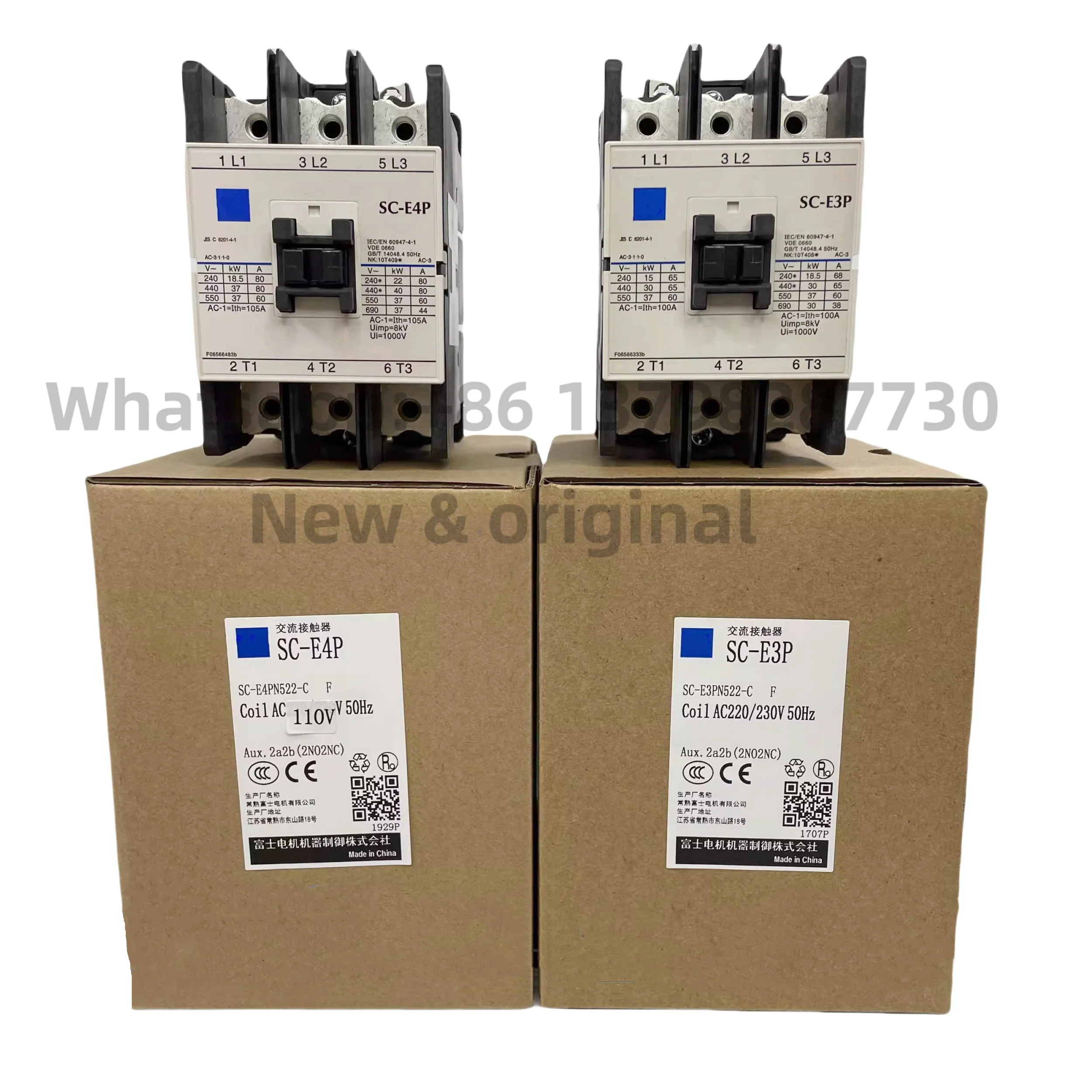 

New original Contactor SC-E3P SC-E4P AC110V AC220V AC380V