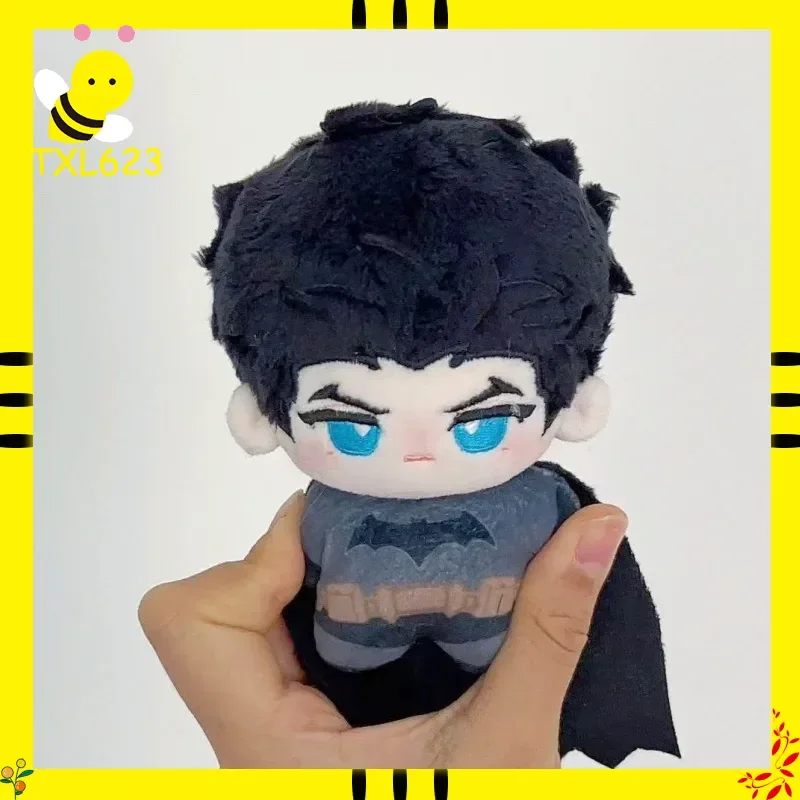 

Аниме «Человек летучей мыши» Брюс Уэйн, 10 см, плюшевая кукла, игрушка для детей и взрослых, мультяшное платье для косплея, коллекционный мягкий хлопковый подарок