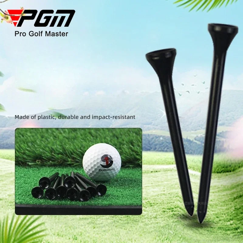 50pcs Golf Tees Plastic Impact Resistant Glass Shaped Ball Holder with Low Resistance Flying Further 42/54/70/80mm TX008