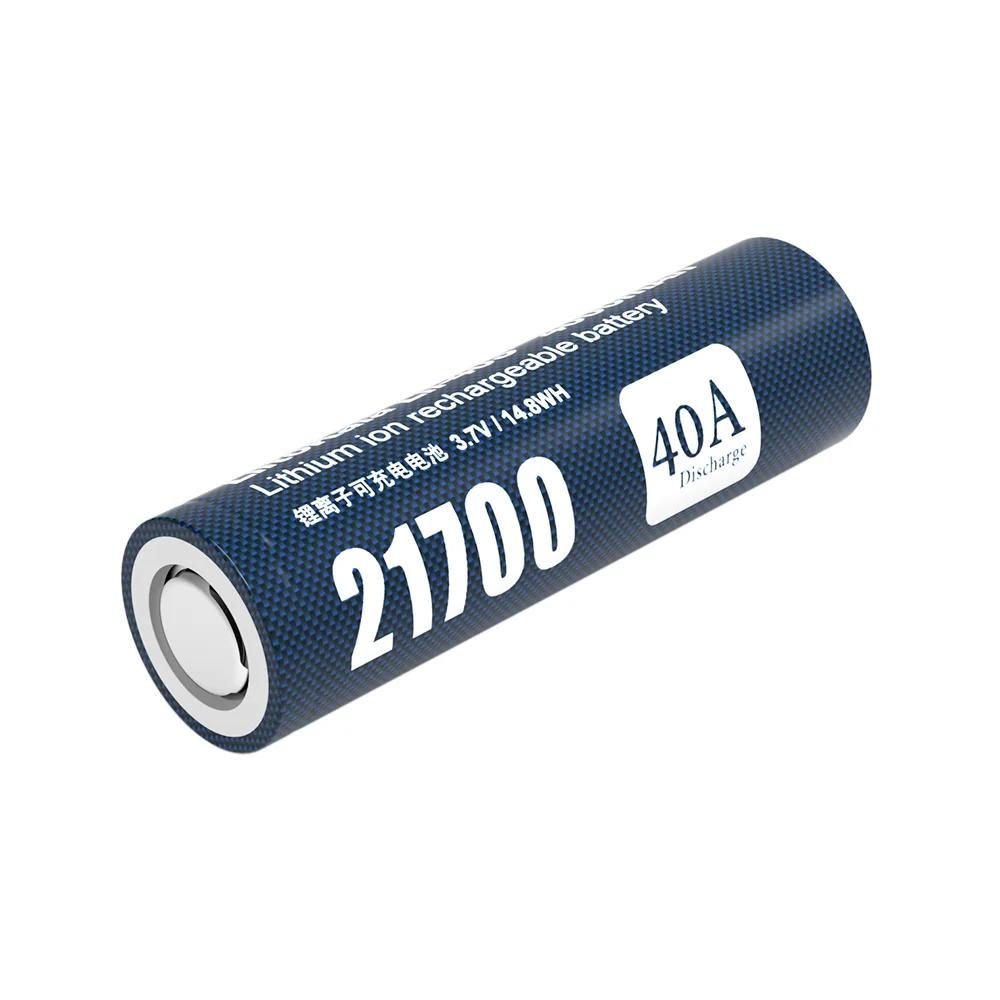 LiitoKala Lii-40S 21700 Battery 3.7V Li-ion 4000mA 40A Discharge Batteries 4.2v high drain devices Flat head