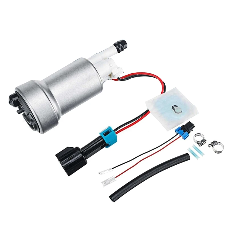 F90000274 450LPH High Pressure Fuel Pump & Install Kit Metal Car Accessories For Walbro /TI E85 Honda Civic Accord 1992-2000