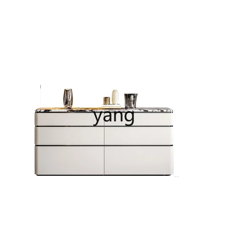 

LTT Light Luxury Six-Drawer Cabinet Modern Simple Sideboard Bedroom French Bedside Storage Cabinet