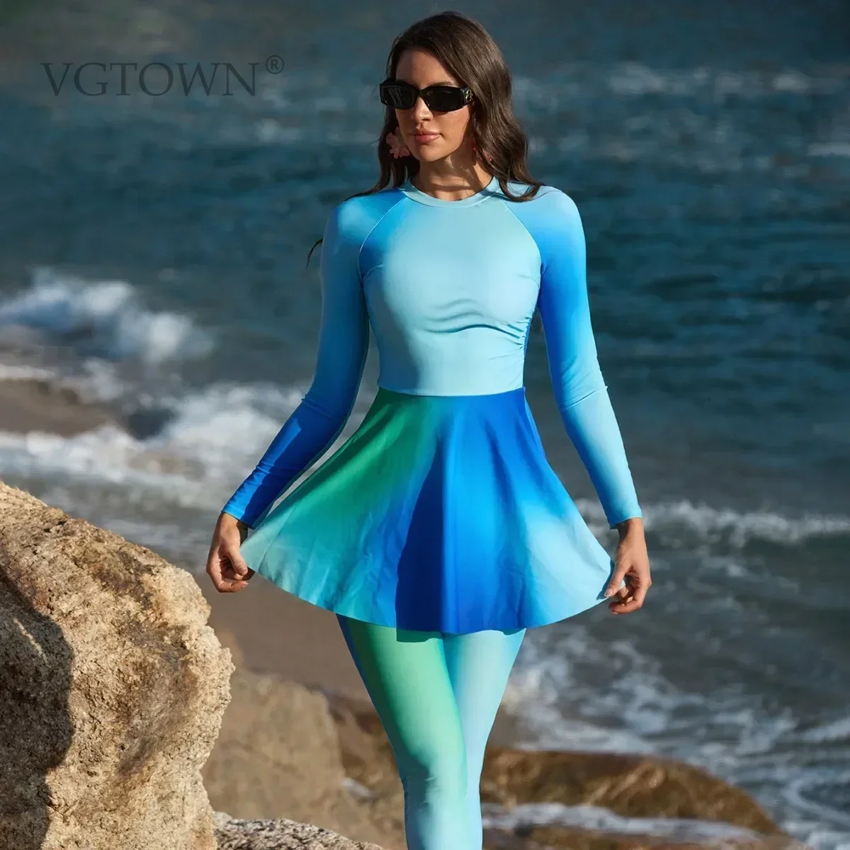 Burkini Muslim Swimwear Long Burkini Islamic Swimwear Modest Swimsuit Women Skirt for Swimsuit Woman Prayer Clothes Women