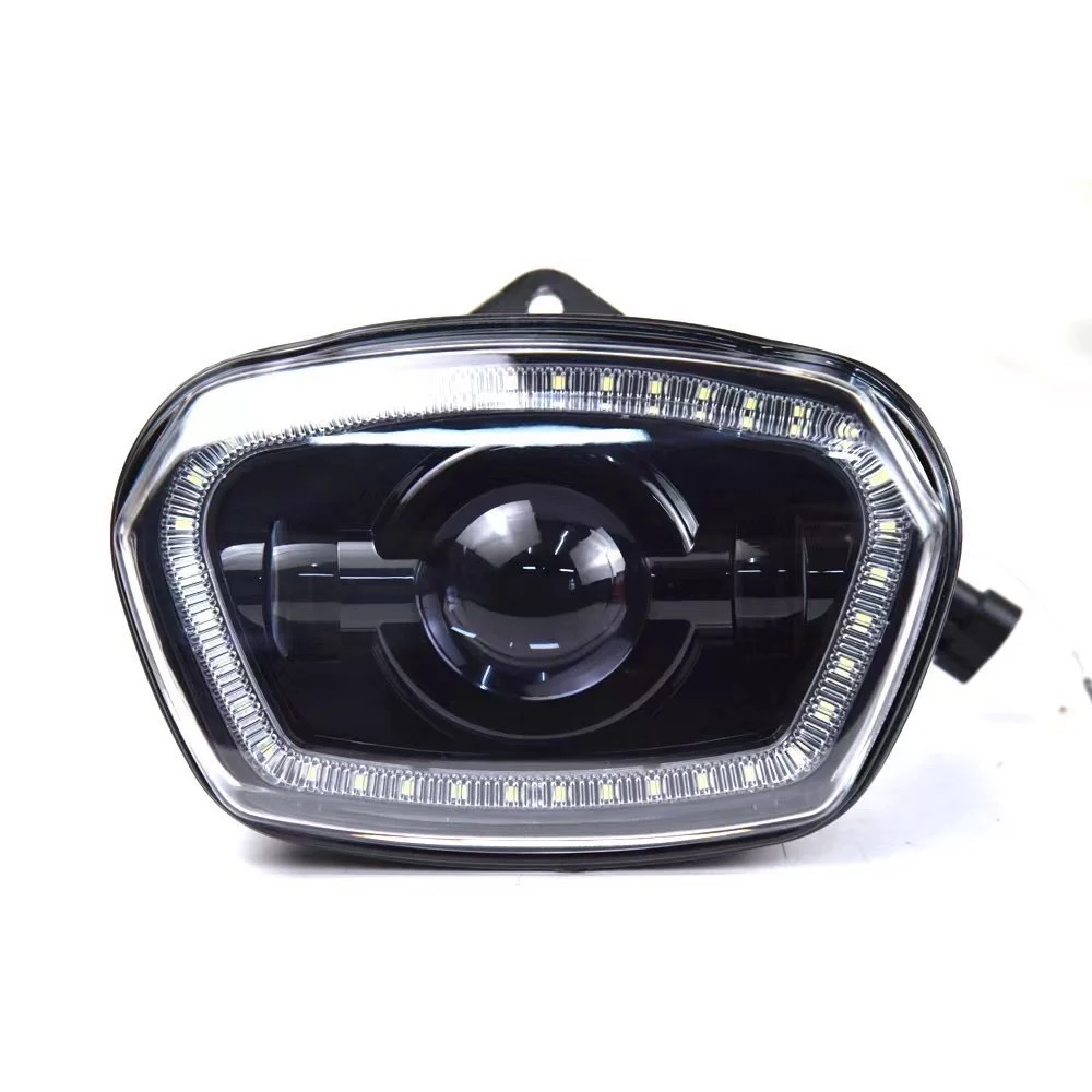 Motorcycle Headlights for Vespa Sprint 150 LED Modified Headlamp Assembly Non Destructive Installation Daytime Running Lights