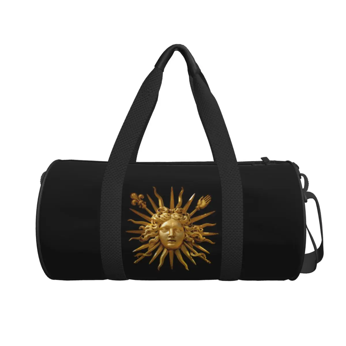 

Symbol Of Louis XIV The Sun King Large Duffle Gym Bag Multi-Functional Duffle Travel Bags Handbags Fitness bag