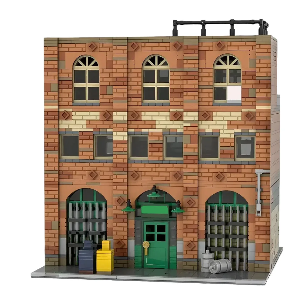 

Gobricks MOC Paddys Pub Building Blocks Model Philadelphia Street View Architecture Bricks diy Assembled Toy Children Gift