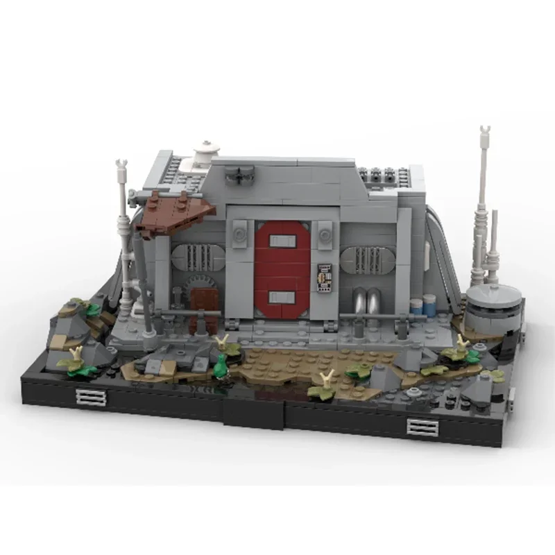 Star Movie Model Moc Bouwstenen Avontuurlijke Rustende Plaats Technologie Modulaire Blokken Geschenken Kerst Speelgoed DIY Sets Montage