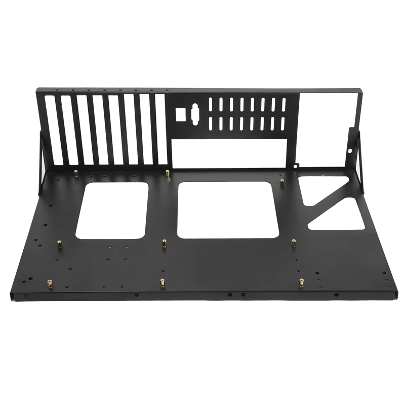 Mining Frame Mining ETH Motherboard Bracket Thickened Bitcoin Mining Rig Case Support ITX/ Mini ATX For 8 GPU