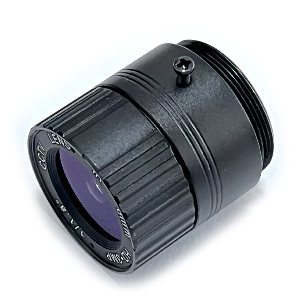 

HD 3mp 12mm 16mm CCTV Lens Fixed Iris IR Infrared CS Mount lens Manual For Security IP Camera