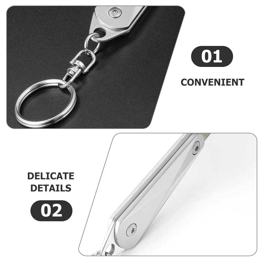 스테인리스 스틸 네일 파일 양면 금속 네일 트리머 보호 케이스 휴대용 매니큐어 페디큐어 살롱 도구