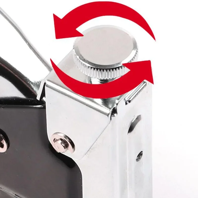 3 IN 1 Heavy Duty Staple Gun for DIY Home Decoration Furniture Stapler Manual Nail Gun for Fixing Material