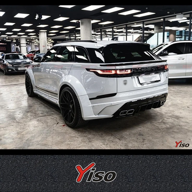 Suitable for Rover‌ Velar Evoque with LUMMA wide-body large bumper front and rear fenders side skirts wheel arches and rear wing