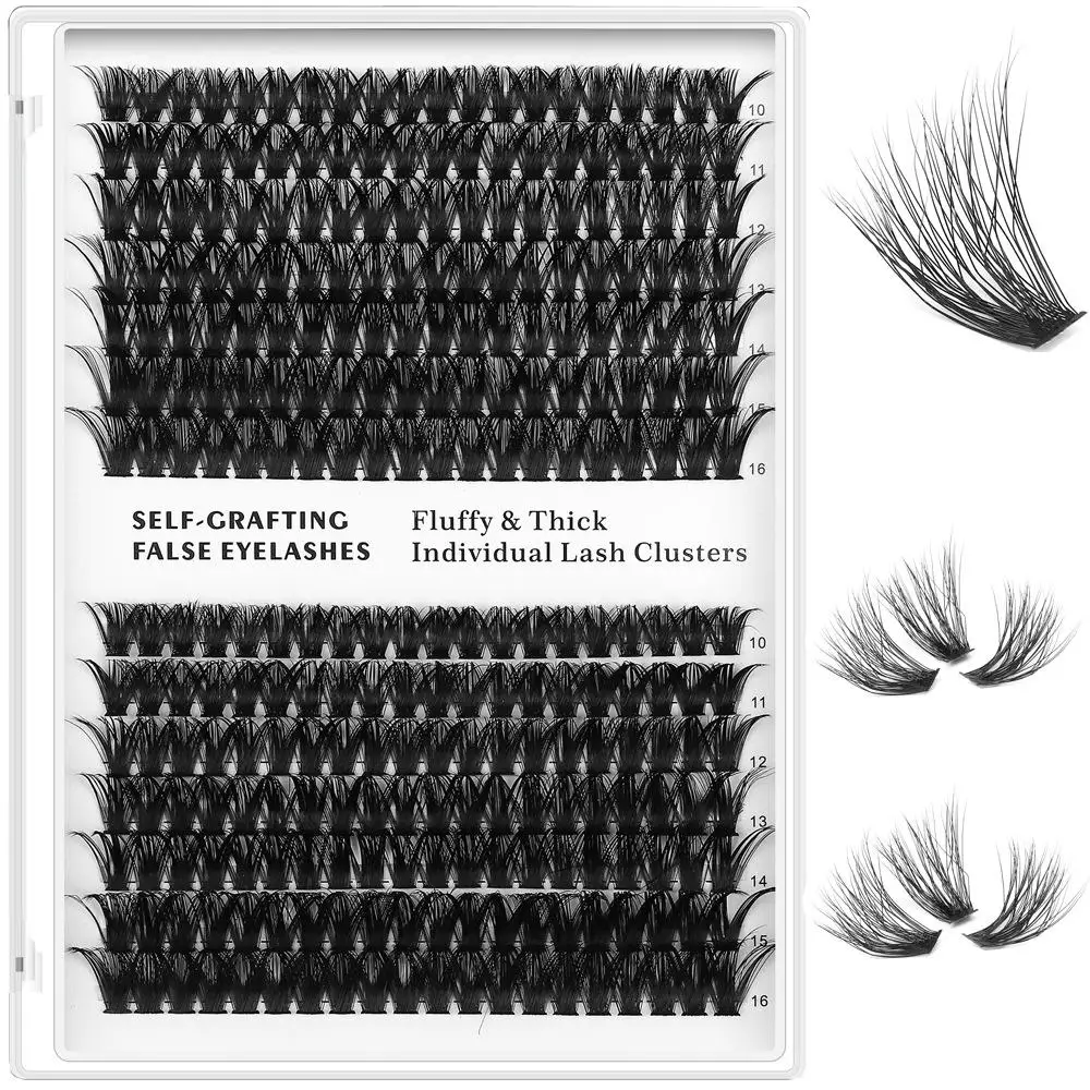 280Pcs 10-16mm Individual Lashes 60D Natural Look DIY Eyelash Extension Makeup Tools & Accessories