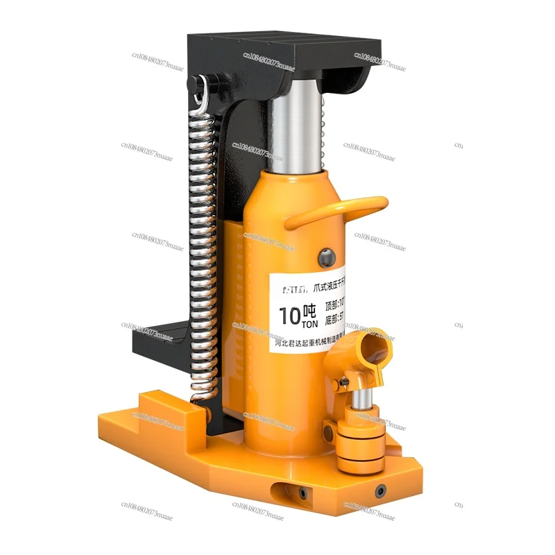 Hydraulic Duckbill Claw Jack, Vertical Straddle Top, Oil Pressure, Low Heavy Lifting Machine, 30, 50 Tons, 5T10T