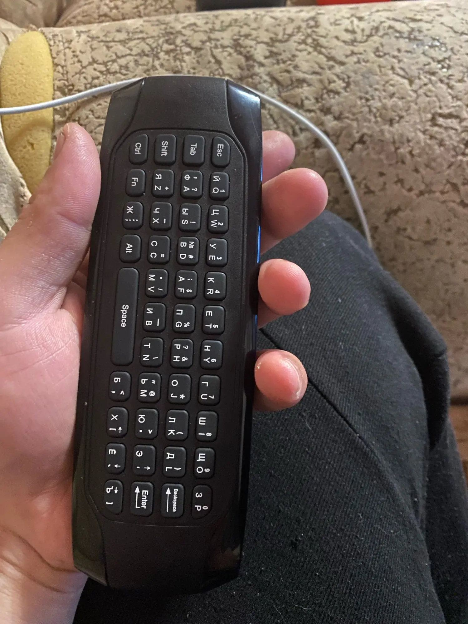 G7v g7r pro 2.4g teclado inglês russo sem fio backlit controle remoto com voz giroscópio mouse ar para caixa de tv inteligente