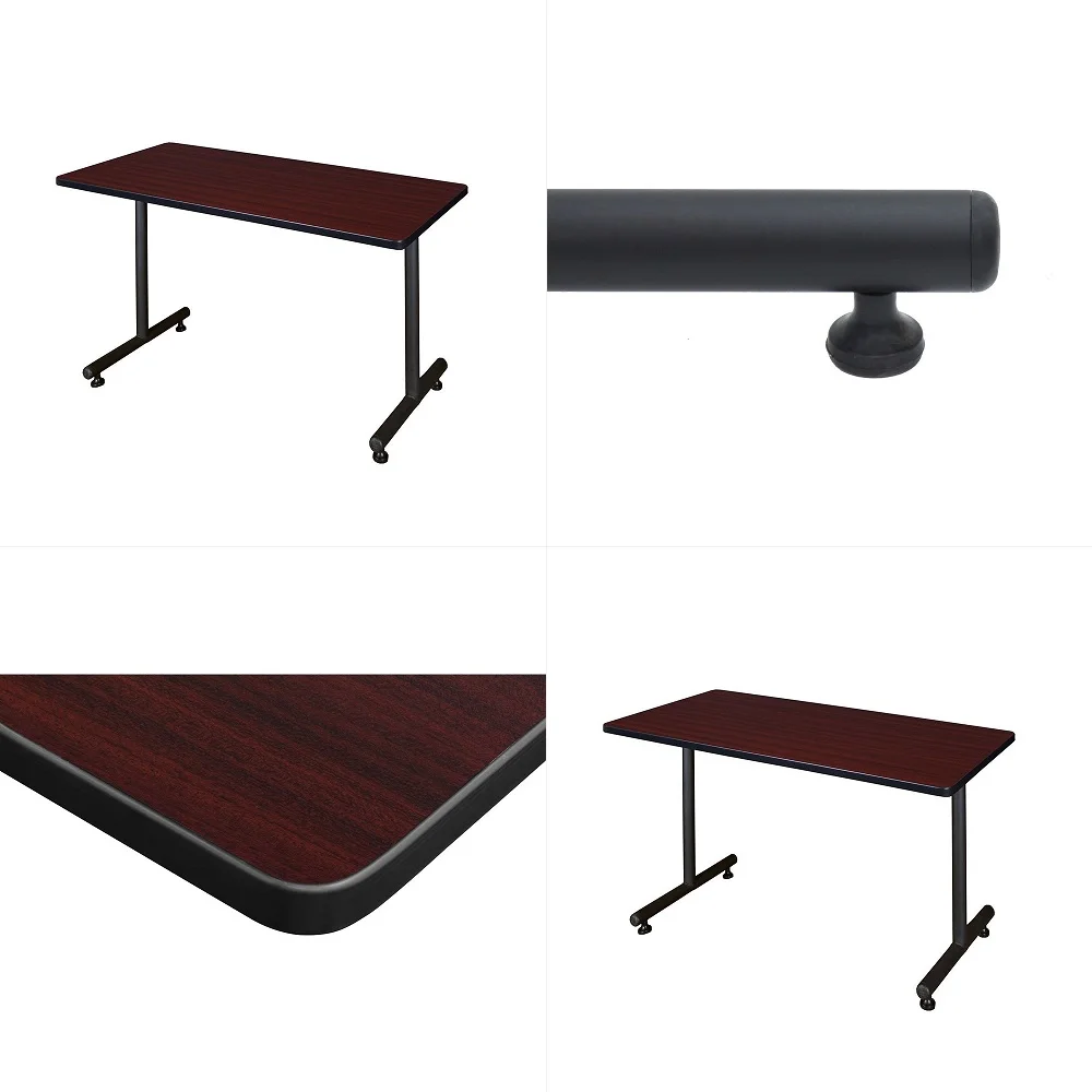 

Public Seating Cafe Time AdjustableHeight Table, Grey CTT3042