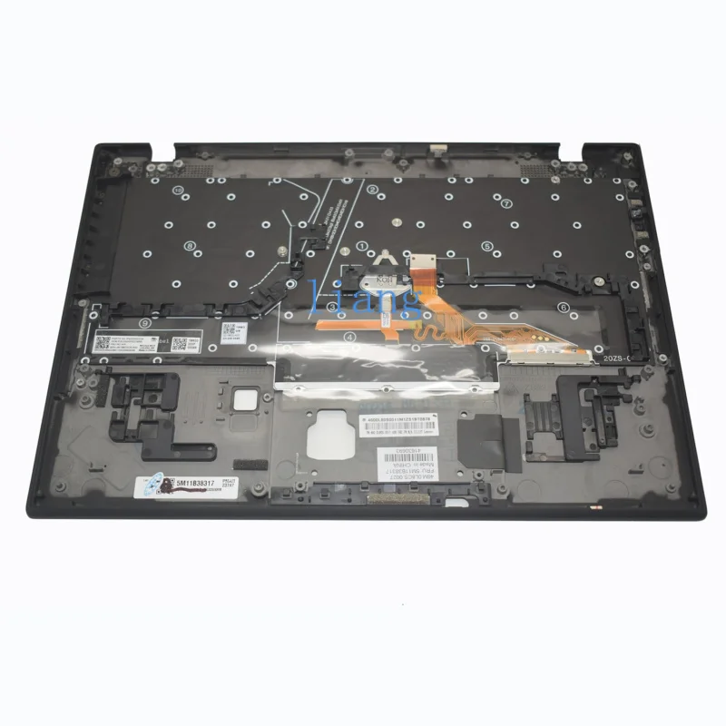 5M11B38317 5M11B38353 New Palmrest Upper Case With US Backlit Keyboard WLAN For Thinkpad X1 Nano Gen 1 20UN 20UQ