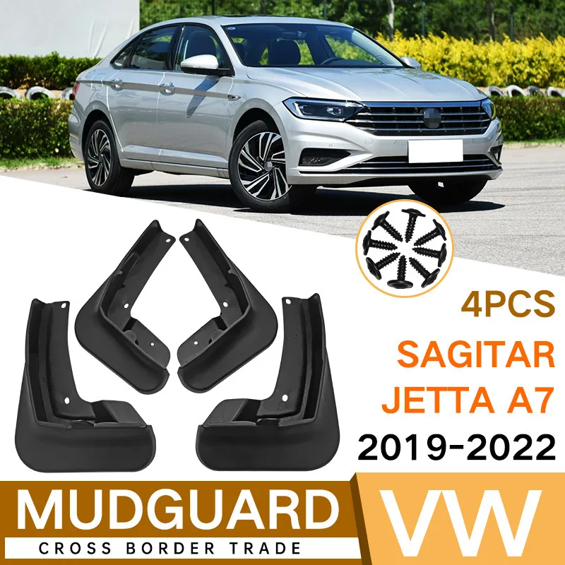 For Volkswagen Sagitar Jetta A7 2019-2022 fender tile auto parts 4runner accessories mud flaps ender flares