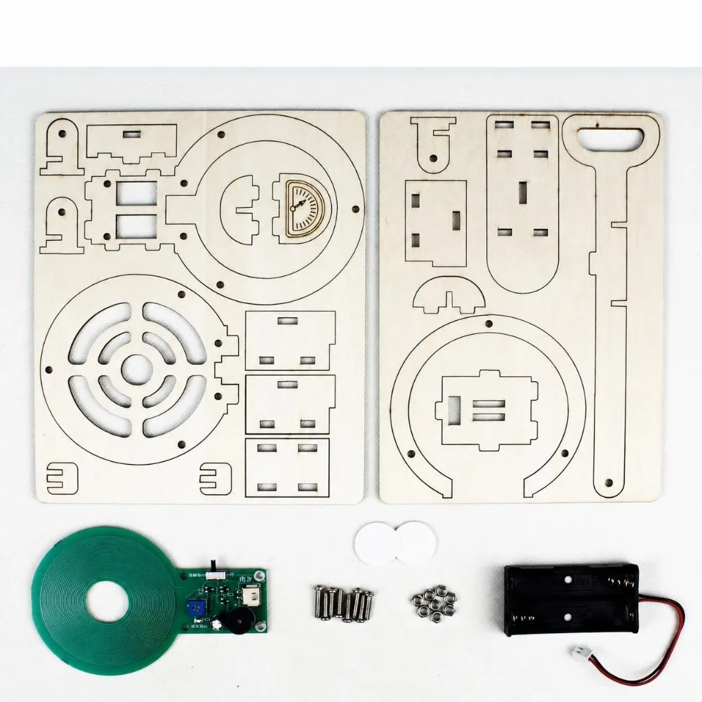 Creative Hands-On Assembly Metal Detector Educational Interactive Detector Circuit Kit Physics Science Electronics Projects