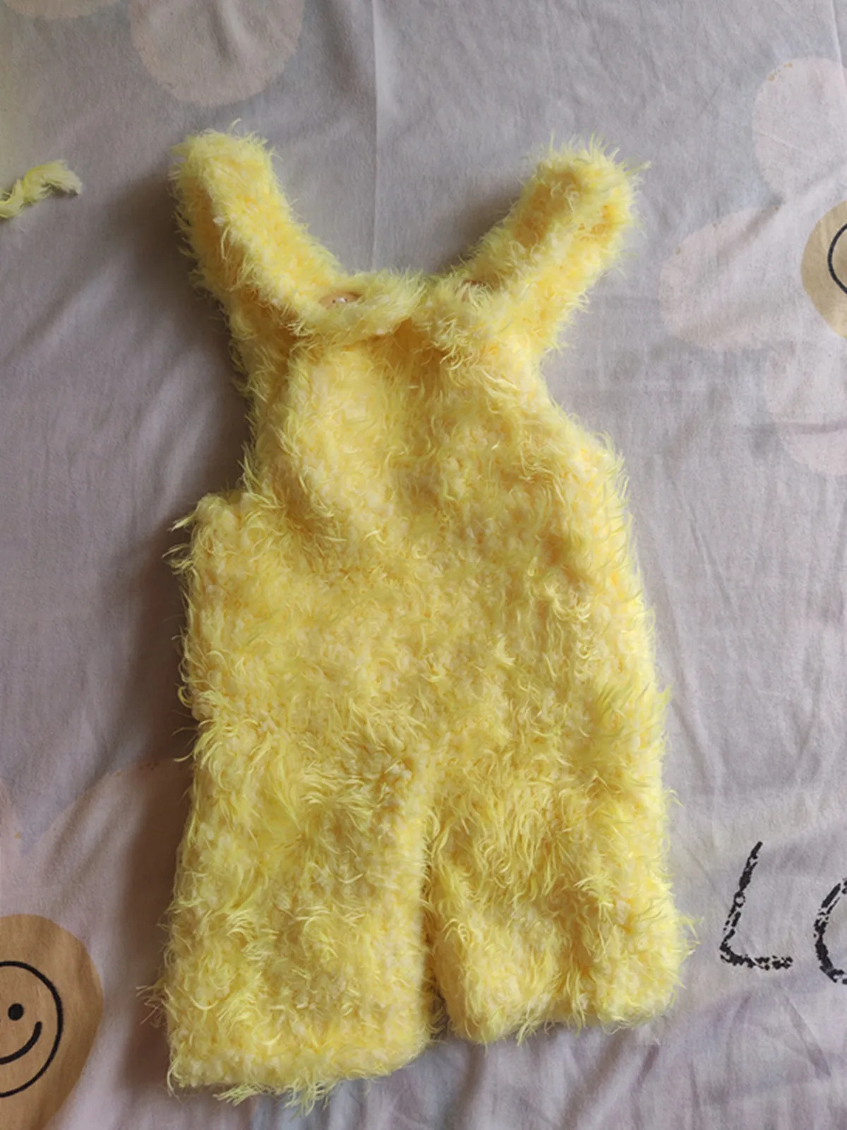 Yellow Clothes Sets For 50 cm - 60 cm / 20-23 inch  Bebe Reborn Silicone Doll Mini Toddler Doll Clothes Lovely Christmas Outfits