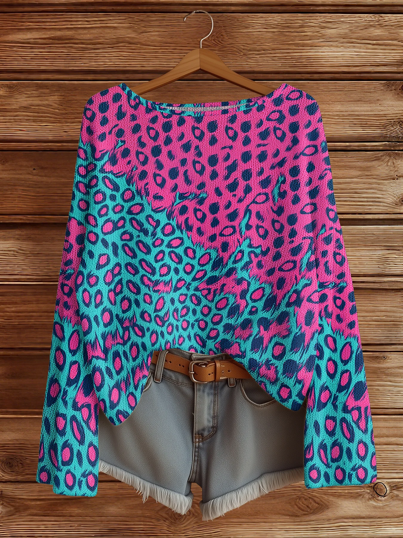 

Осень-зима леопардовый свитер женский винтажный пуловер свитера вязаный топ Merch модные повседневные шикарные джемперы в стиле хип-хоп