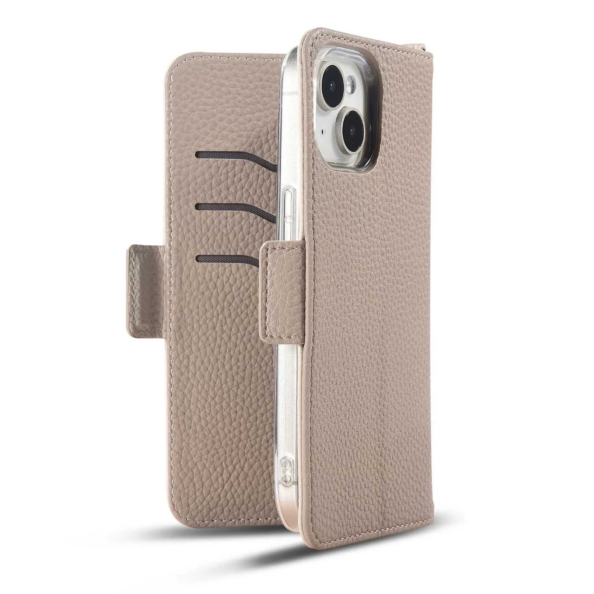 Japan Luxe Crossbody Lange Band Kaartsleuf Flip Portemonnee Lychee Lederen Case Cover voor Iphone 16 15 14 13 12 Mini 11 Pro Max Plus