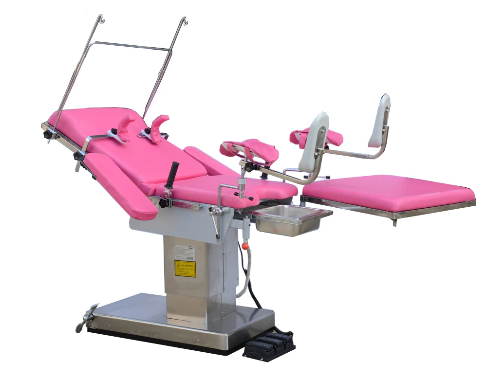 

China earliest operating room furniture factory hospital birthing obstetric electric delivery bed with CE ISO