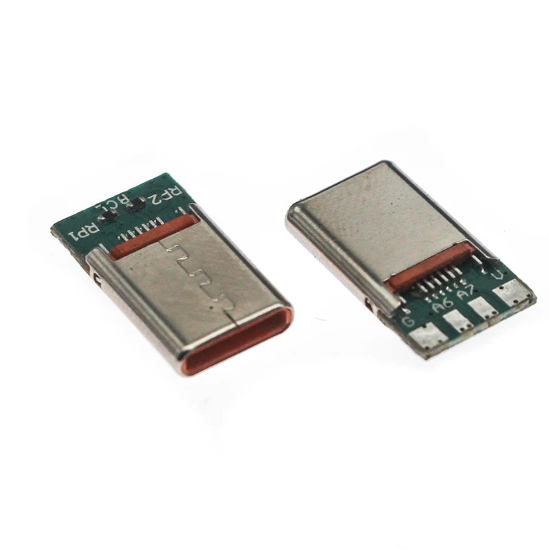 10 sztuk/partia usb typ c 16pin męskie złącza 3A/5A Jack ogon usb wtyk męski zaciski elektryczne spawanie DIY akcesoria do kabli danych — zdjęcie 4