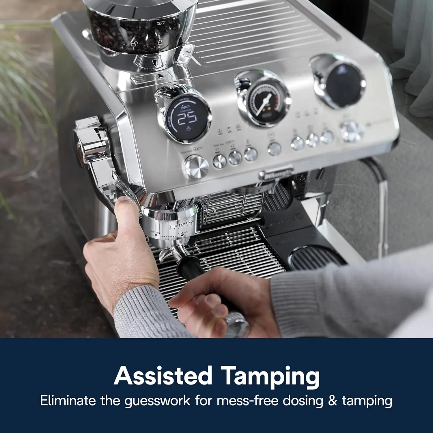 ماكينة الإسبريسو La Specialista Maestro مع مطحنة، رغوة الحليب الأوتوماتيكية واليدوية - قهوة المشروب البارد من الفول إلى الكوب مع البارد #6