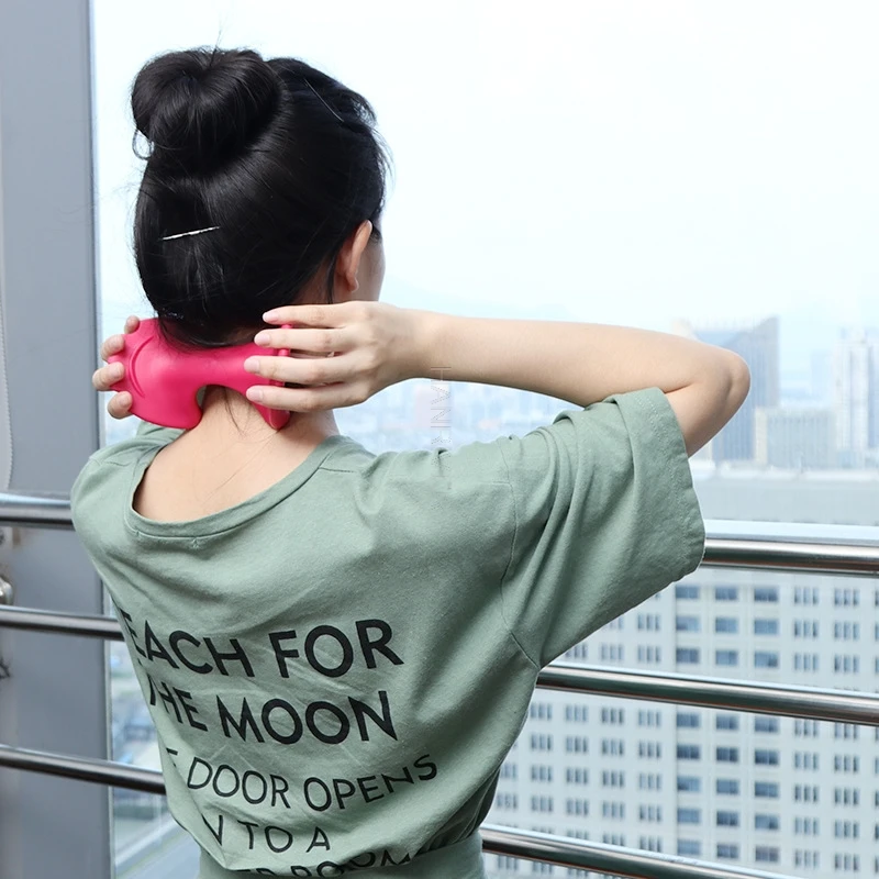 

Массажер для шеи и шеи, бытовой ручной массажер с меридианом, шариковый массажер для шеи, плеч и шеи