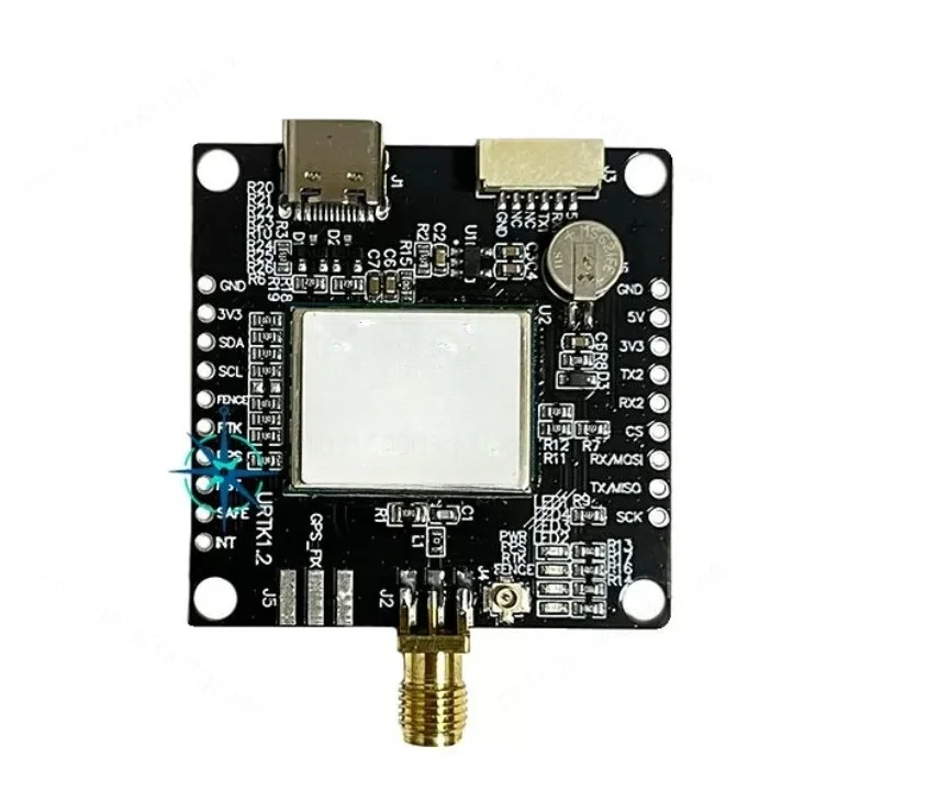 ZED-F9P RTK GNSS Module, Centimeter-Level Differential Positioning Board, TYPE-C Interface High-Precision GPS Receiver
