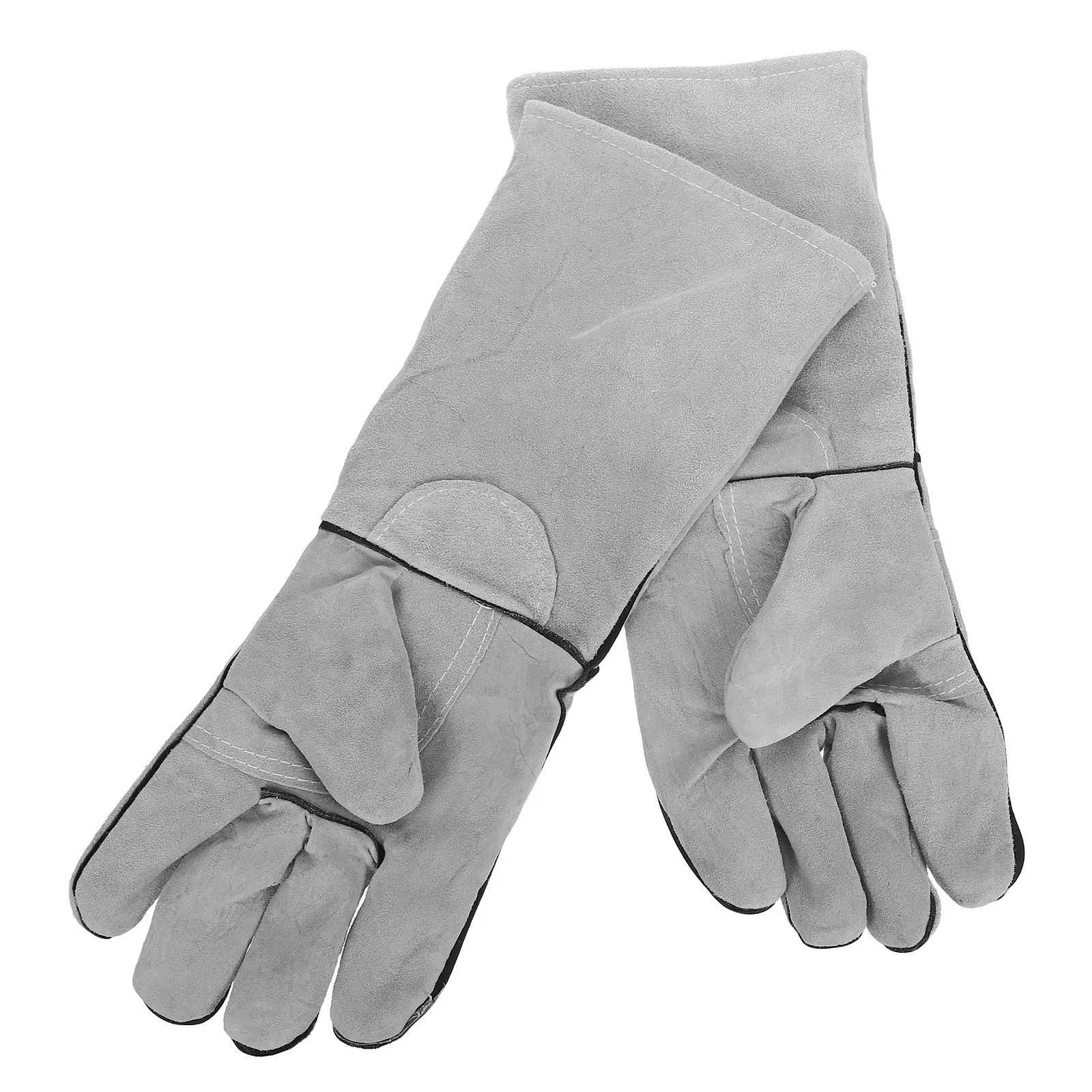 1Pair Pet Protective Gloves Bite Proof Scratch Resistant Heat Resistant for Dog Cat Grooming Feeding Bathing Training Welding