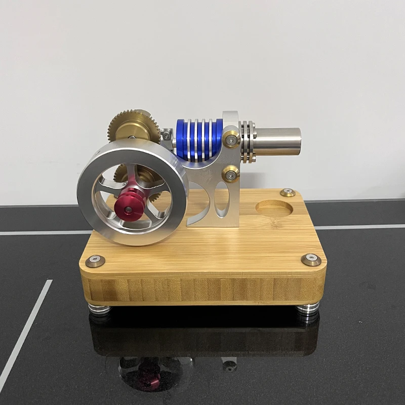 

M20-TZ-01 Precision Single Cylinder Steam Engine Model with Metal Coaxial Engine Real Science Toy