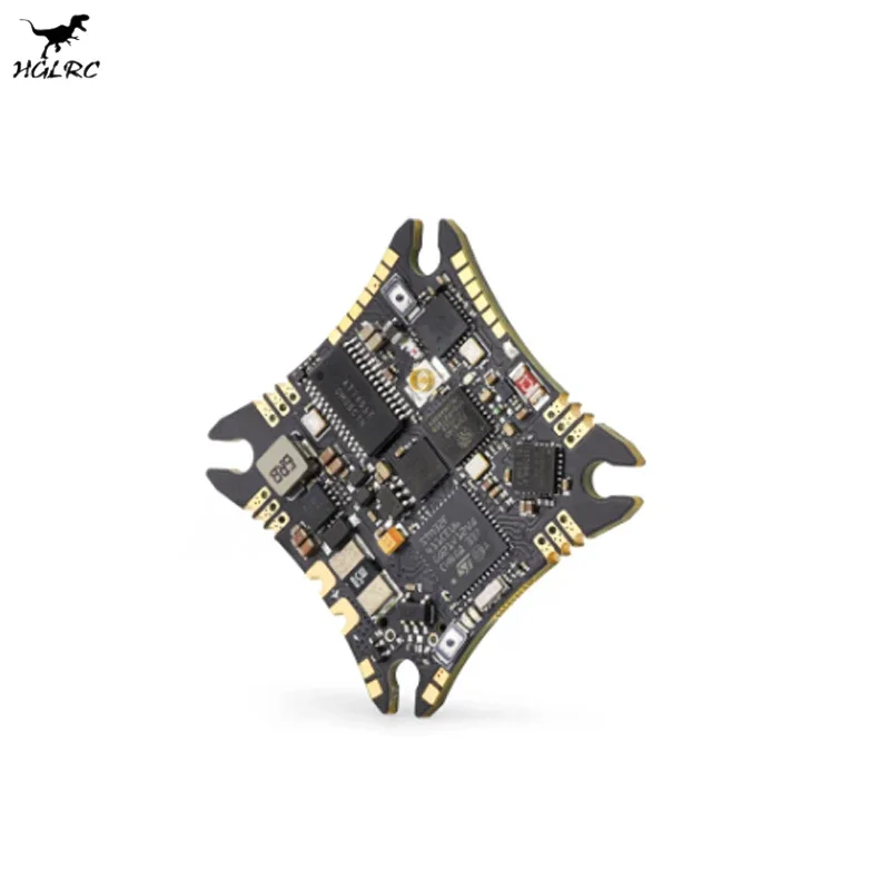 HGLRC SPECTER 15A AIO MPU6000 F411 Flight Controller Bluejay 15A 4in1 ESC UARTS ELRS 2.4G RX 2-4S 25.5*25.5mm for FPV Drones