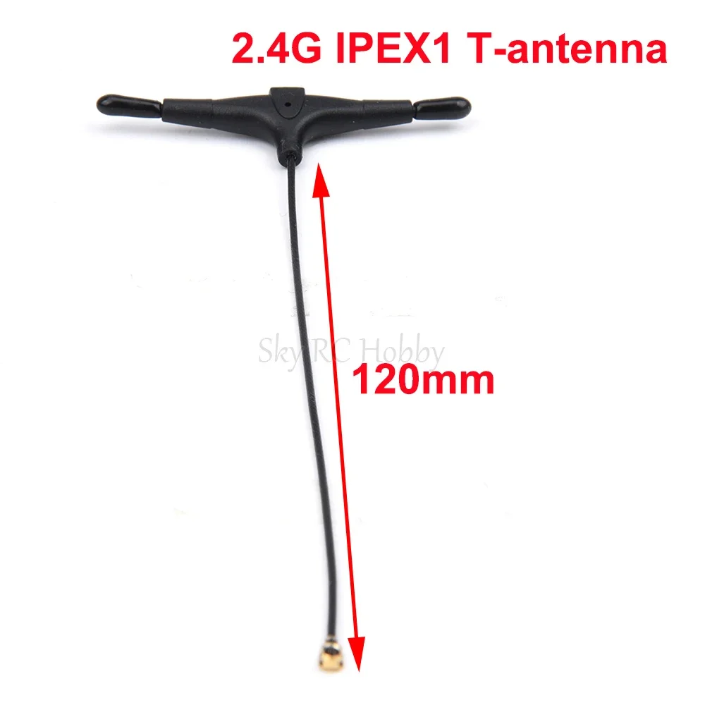 NEW 2.4GHz IPEX1 UFL Mini T-antenna 78mm / 120mm / 220mm Suitable For FPV Nano RX 2.4G ELRS Receiver for Blacksheep TRACER Drone