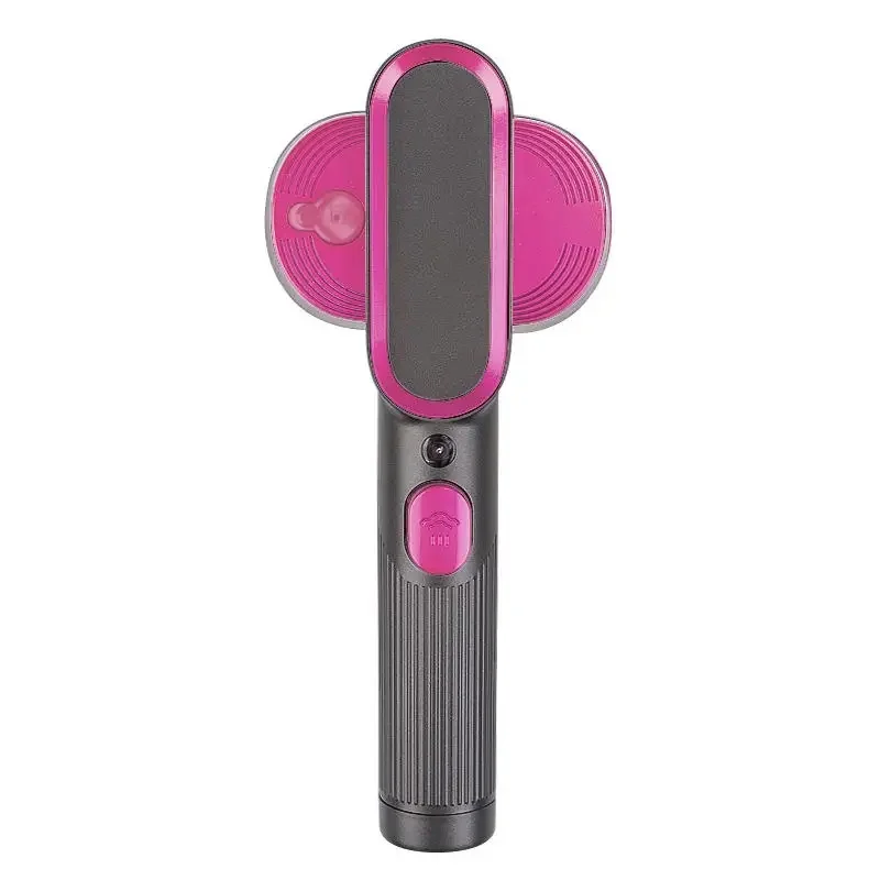 Mini Steam Iron Portable Handheld Electric Iron Wet and Dry Dual Use Small Steam Iron Rotatable Handle Large Panel