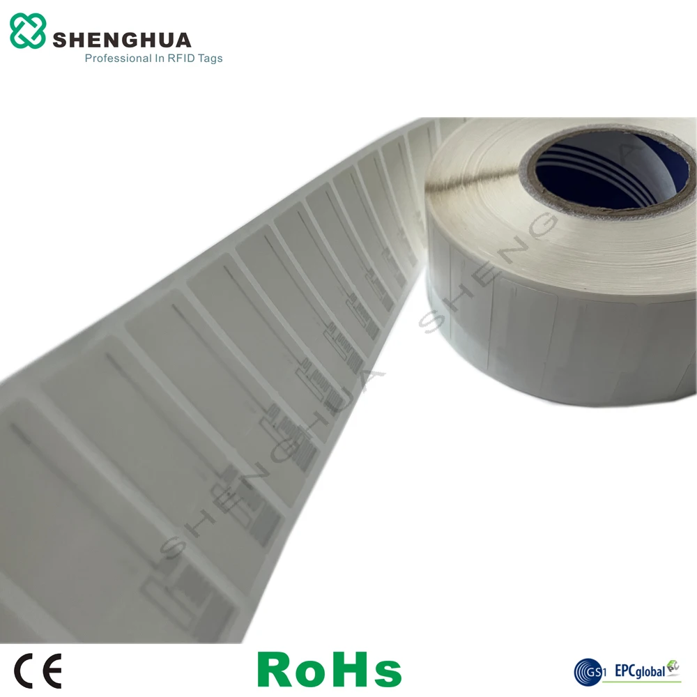100 قطعة/الحزمة المتاح UHF RFID العلامة مجوهرات تسمية إدارة الأصول EPC Gen2 السلبي مكافحة سرقة مكافحة وهمية