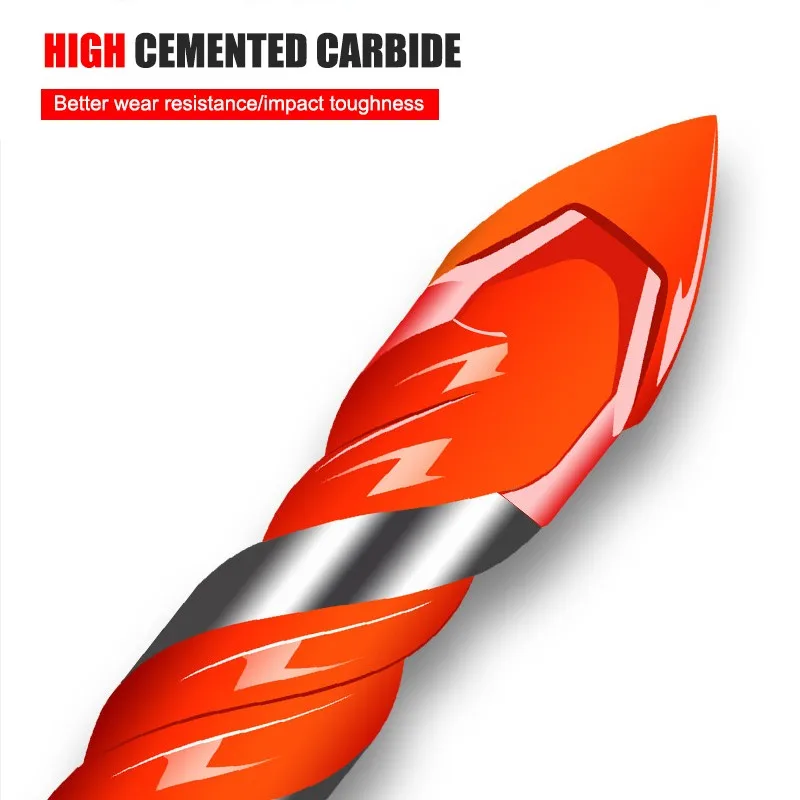 GAMONT 6MM Triangle Drill High Hardness For Ceramic Tile Hole Opener Special Triangle Drill Cement Concrete Wall Dril