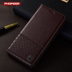 Luxury Genuine Leather Skin Case For Sony Xperia 1 5 10 II III IV V VI VII XA2 XA3 Plus Ultra Flip Magnetic Wallet Phone Cover