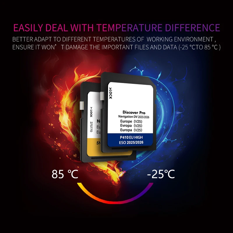 DV V25 Discover Pro Media 64GB لشركة فولكس فاجن كاليفورنيا كارافيل باسات سيارة الملاحة بطاقة SD بطاقة GPS Sat Nav خريطة أوروبا