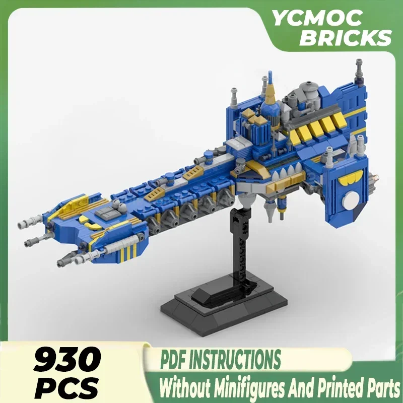 

Популярная модель космической игры Moc, строительные кирпичи, императорский боевой барж, технология, модульные блоки, подарок, рождественские игрушки, наборы «сделай сам», сборка