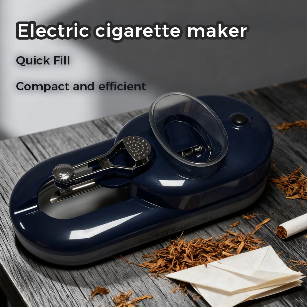 Cappsu Portable Electric Cigarette Machine Herb Injector with Grinding And Filling Function for Herbs And Grass Threads