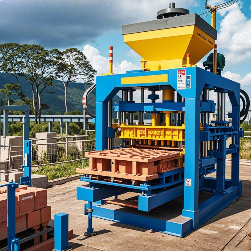 Wholesale Prices Mobile Brick Making Machine Concrete Brick Making Machine Semi Automatic Block Brick Making Machinery