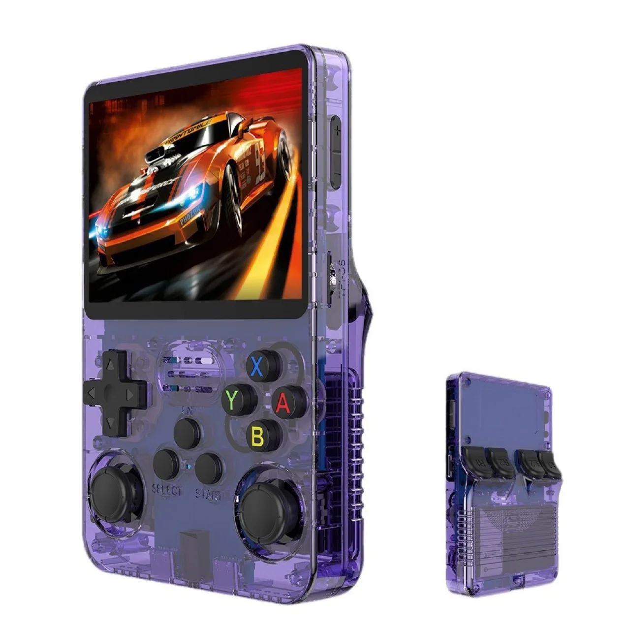 R36S Retro Handheld Game Player Linux System 3.5 Inch IPS Screen R35s Plus Portable Pocket Video Player For PS1/N64