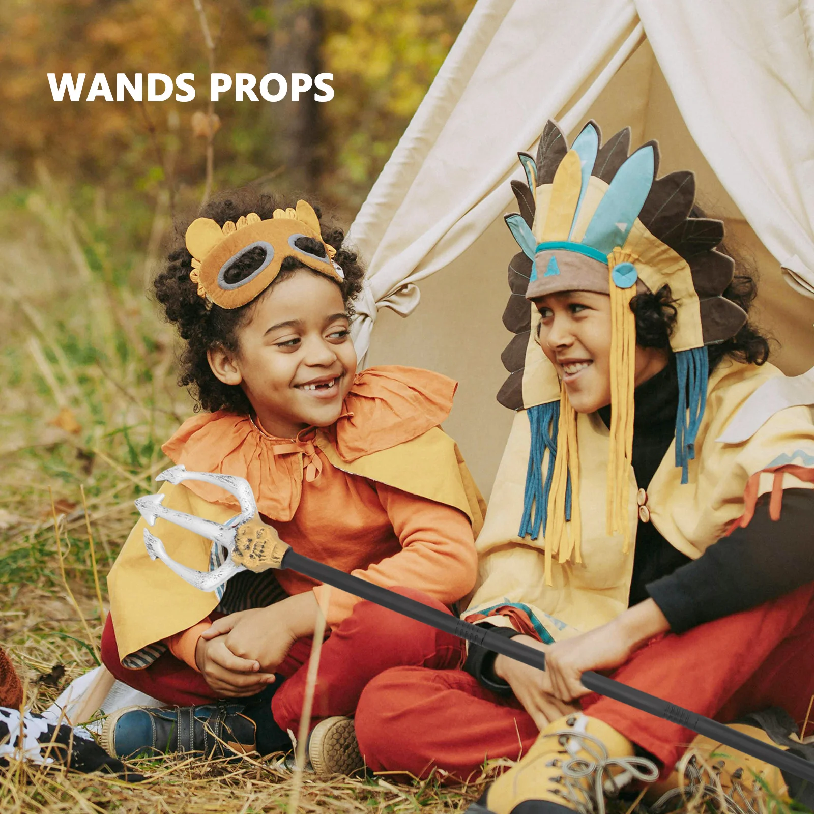 

Halloween Cosplay Walking Cane ABS Material Durable Costume Cane Prop Party Decorative Stick Halloween Cosplay Decoration