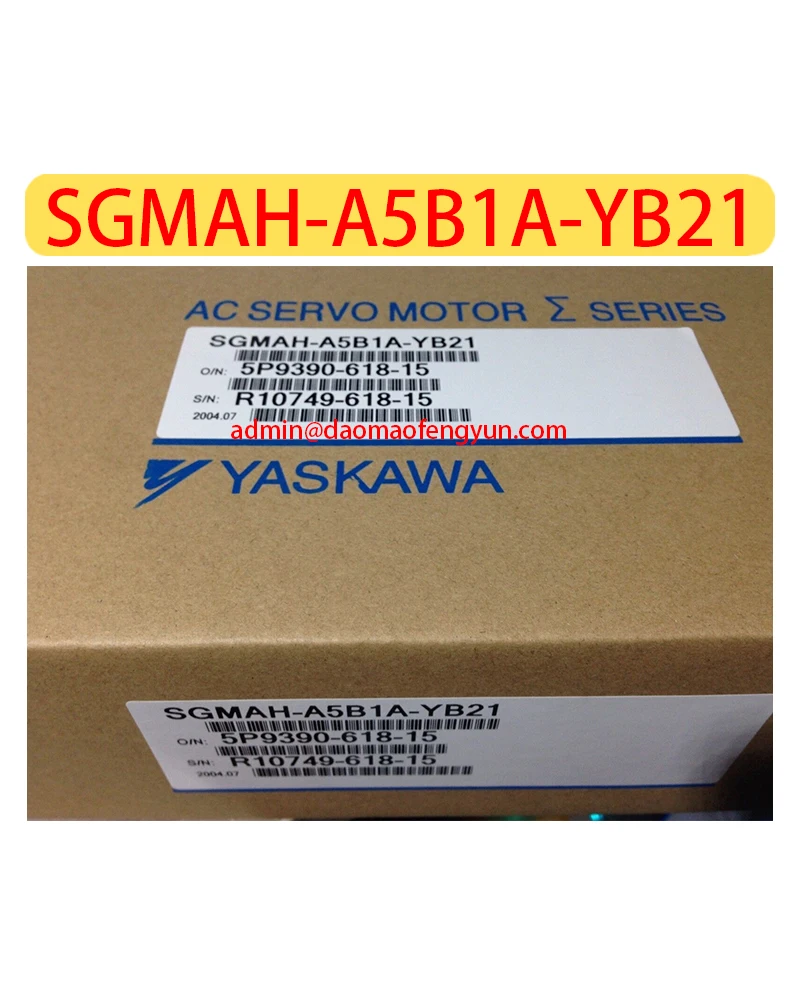

SGMAH-A5B1A-YB21 Совершенно новый серводвигатель SGMAH A5B1A YB21, быстрая доставка